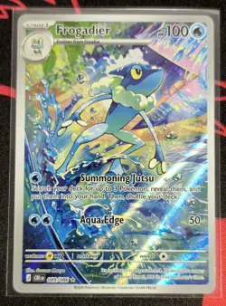 Pokemon Frogadier 089/086 Illustration Rare IR Chaos Rising Near Mint - Image 1