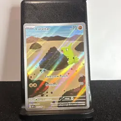 The Pokemon Company Pokemon TCG Larvitar 203/197 Obsidian Flames IR Holo Eng - Image 1