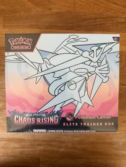 Pokemon TCG Chaos Rising Pokemon Center Elite Trainer Box - Sealed - Image 1