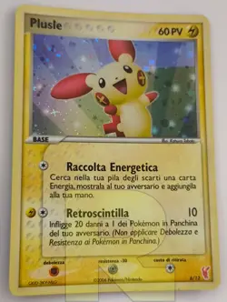 Plusle ® Trainer Kit 6/12 ® Promo Holo Foil ® Pokemon ® Italiano ® Good - Image 1