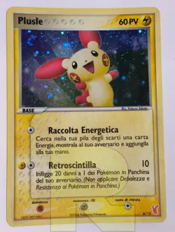 Plusle ® Trainer Kit 6/12 ® Promo Holo Foil ® Pokemon ® Italiano ® Good - Image 3