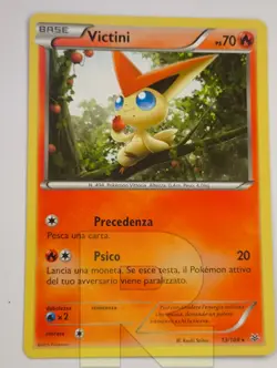 Victini ® Furie Volanti 13/108 ® Rara ® Pokemon ® Italiano ® EX+ - Image 1