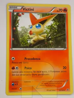 Victini ® Furie Volanti 13/108 ® Rara ® Pokemon ® Italiano ® EX+ - Image 2