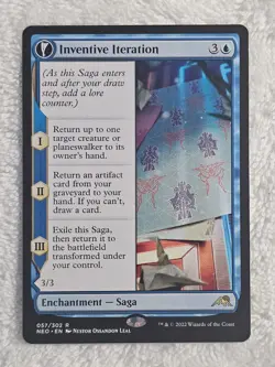 MTG Inventive Iteration #57 Kamigawa Neon Dynasty Magic Card Rare NM - Image 3