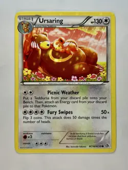 Ursaring 2013 Pokemon Legendary Treasures Radiant Collection #RC16/RC25 * LP - Image 1