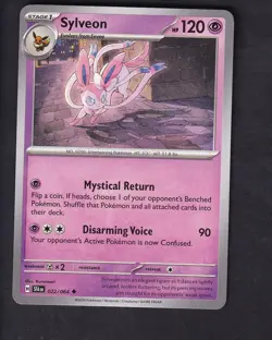 Sylveon 022/064 Uncommon Shrouded Fable Pokemon Near Mint - Image 1