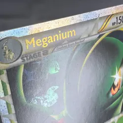 MP+ Meganium 109/123 Prime Rare HeartGold & SoulSilver Pokemon Takashi Yamaguchi - Image 5