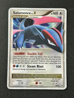 Salamence Lv.X 98/99 Holo Ultra Rare Arceus Pokemon HP - Image 1