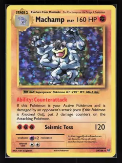 Machamp Holo Holo Rare Pokemon XY - Evolutions 59/108 LP - Image 1