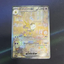 Alakazam ex 201/165 SIR Sv: Scarlet & Violet 151 Holo Pokemon TCG - NM - Image 4