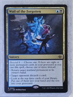 MTG Wail of the Forgotten - The Lost Caverns of Ixalan #244 Magic Card Rare NM - Image 5