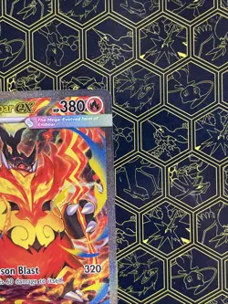 Mega Emboar ex 273/217 Pokemon Ascended Heroes Special Illustration Rare - Image 3