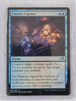 MTG Essence Capture FOIL #52 Kamigawa Neon Dynasty Magic Card U NM - Image 4
