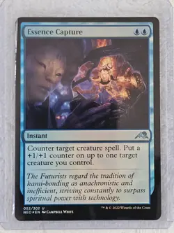 MTG Essence Capture FOIL #52 Kamigawa Neon Dynasty Magic Card U NM - Image 5
