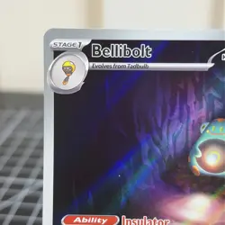 Pokemon TCG Bellibolt SV03 Obsidian Flames 201/197 Illus Rare Holo 140 HP Eng - Image 3