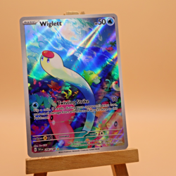 Wiglett 206/198 Pokemon Scarlet Violet Base Illustration Rare - NEAR MINT - Image 1