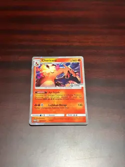 Pokemon TCG Bahasa Indonesia Language Charizard Upnormal Coffee Promo HOLO #080 - Image 1
