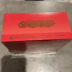 Pokemon Scarlet & Violet POKEMON CENTER Elite Trainer Box *NEW SEALED* - Image 2