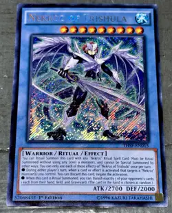 Yu-gi-oh Nekroz of Trishula Secret Rare THSF-EN015 The Secret Forces 1st Edition - Image 1