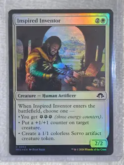 MTG Inspired Inventor FOIL Modern Horizons 3 (MH3) #32 Magic Card NM - Image 4