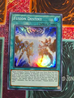 Yu-Gi-Oh! TCG Fusion Destiny DANE-EN054 Super Rare Unlimited Near Mint - Image 1