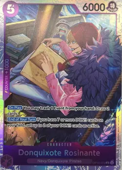 Donquixote Rosinante SR OP10-072 - Royal Blood - One Piece TCG - Image 1