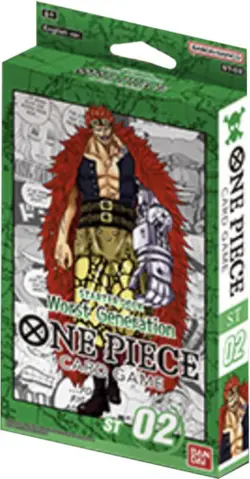 New and Sealed x 1 Starter Deck - Worst Generation One Piece TCG Starter Decks 811039038397 - Image 1