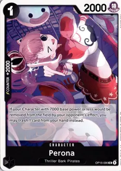 Perona UC Adventure on Kami's Island OP15-090 One Piece TCG - Image 1