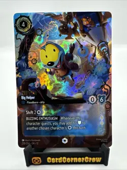 Zipper - Big Helper (Enchanted) - Disney Lorcana Wilds Unknown - 235/204-NM - Image 1
