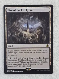 MTG Hive of the Eye Tyrant Adventures in the Forgotten Realms #258 Card Rare NM - Image 2