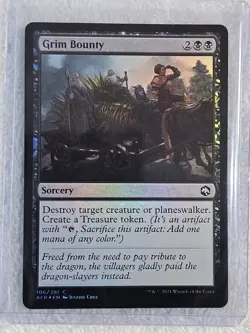 MTG Grim Bounty FOIL #106 Adventures in the Forgotten Realms Card NM - Image 5