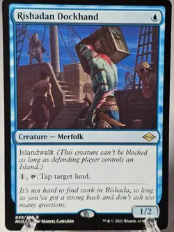 MTG Rishadan Dockhand #59 Modern Horizons 2 2021 Magic Card Rare NM - Image 1