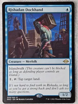 MTG Rishadan Dockhand #59 Modern Horizons 2 2021 Magic Card Rare NM - Image 2
