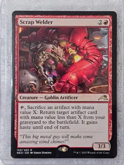MTG Scrap Welder #159 Kamigawa Neon Dynasty Magic Gathering Card Rare NM - Image 5