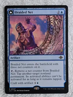 MTG Braided Net - The Lost Caverns of Ixalan #47 Magic Card Rare NM - Image 1