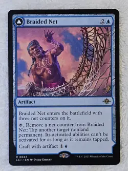 MTG Braided Net - The Lost Caverns of Ixalan #47 Magic Card Rare NM - Image 3