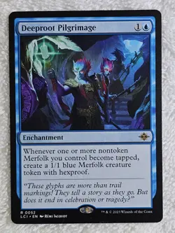 MTG Deeproot Pilgrimage #52 The Lost Caverns of Ixalan Magic Card Rare NM - Image 1