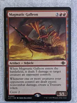 MTG Magmatic Galleon - The Lost Caverns of Ixalan #157 Magic Card Rare NM - Image 4