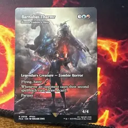 x1 Barnabas Tharmr - Kraum, Ludevic's Opus - Showcase R MTG Final Fantasy: Throu - Image 1