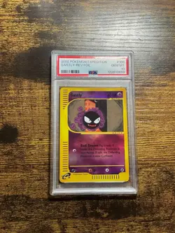PSA 10 Reverse Holo Gastly #109 Expedition Pokemon 2002 GEM MINT New Cert - Image 1