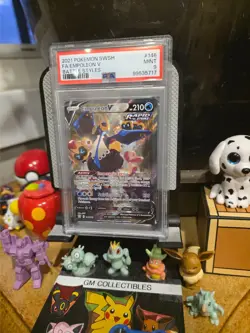 2021 Pokemon Empoleon V #146 Full Alt Art SWSH Battle Styles PSA MINT 9 FRESH - Image 1