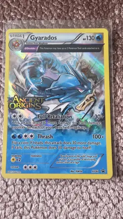 Pokemon GYARADOS Ancient Origins Prerelease Holo Promo XY60 NM - Image 1