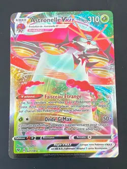 CARTE POKEMON ASTRONELLE VMAX 021/185 FR ULTRA RARE EB VOLTAGE ECLATANT - NEUF - Image 1