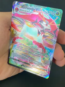 CARTE POKEMON ASTRONELLE VMAX 021/185 FR ULTRA RARE EB VOLTAGE ECLATANT - NEUF - Image 2