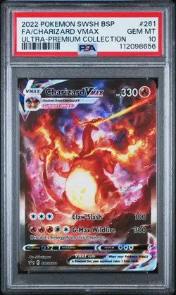 Charizard VMAX Ultra Premium Collection 2022 Psa 10 Pokemon SWSH #261 - Image 1