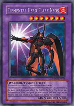 Elemental Hero Flare Neos - DP03-EN013 - Rare - 1st Edition PL/MP Yugioh Duelist - Image 1
