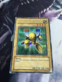 Yu-Gi-Oh Magnet Warrior Trio DOR Secret Rare Alpha Beta Gamma - Vintage - Image 5