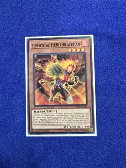 Elemental HERO Blazeman LEHD-ENA16 Mint YUGIOH Effect Monster - Image 1