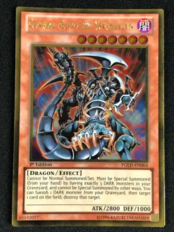 YUGIOH DARK ARMED DRAGON PGLD-EN064 1ST GOLD NM - Image 1