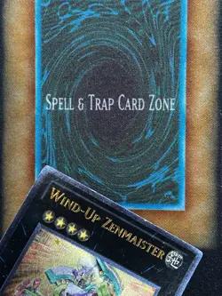 Yugioh Wind-Up Zenmaister GENF-EN042 Ultimate Rare LP - Image 3